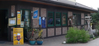 Rezeption des Campingplatzes 'Am See' 