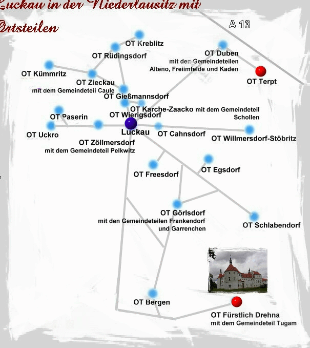 Luckau und Umgebung