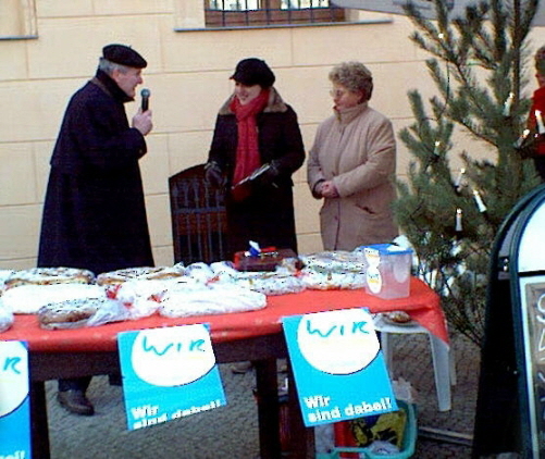 Luckauer Weihnachtsmarkt 2002